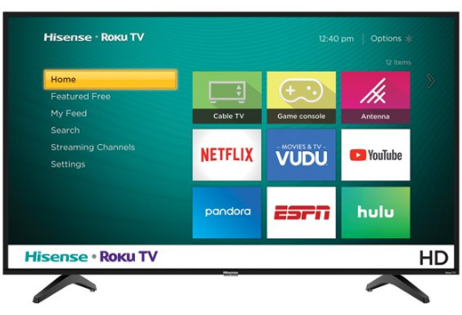 Hisense 32H4F 32 Inches Roku TV