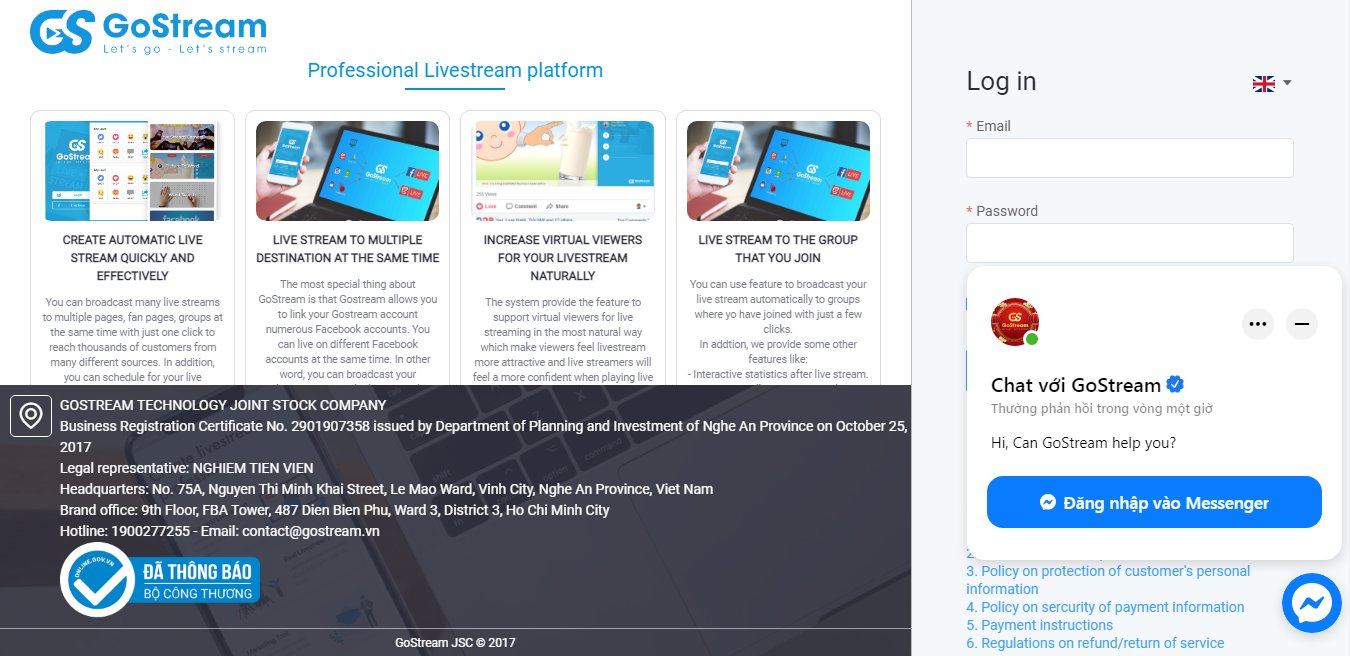gostream
