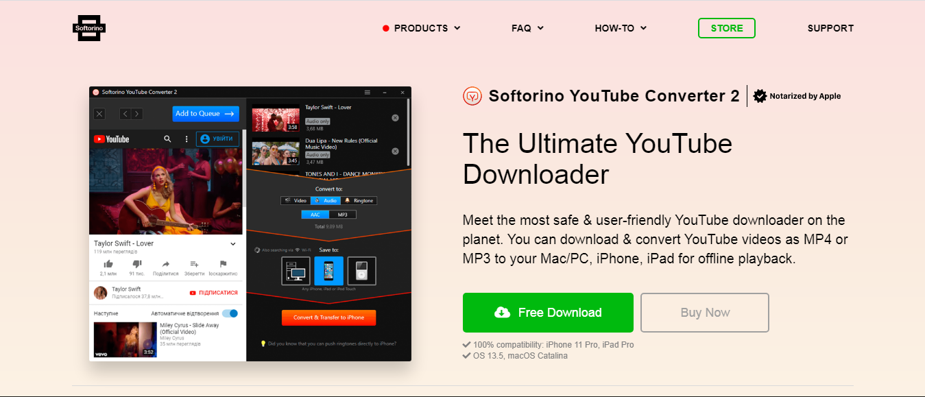 Softorino YouTube Converter 2