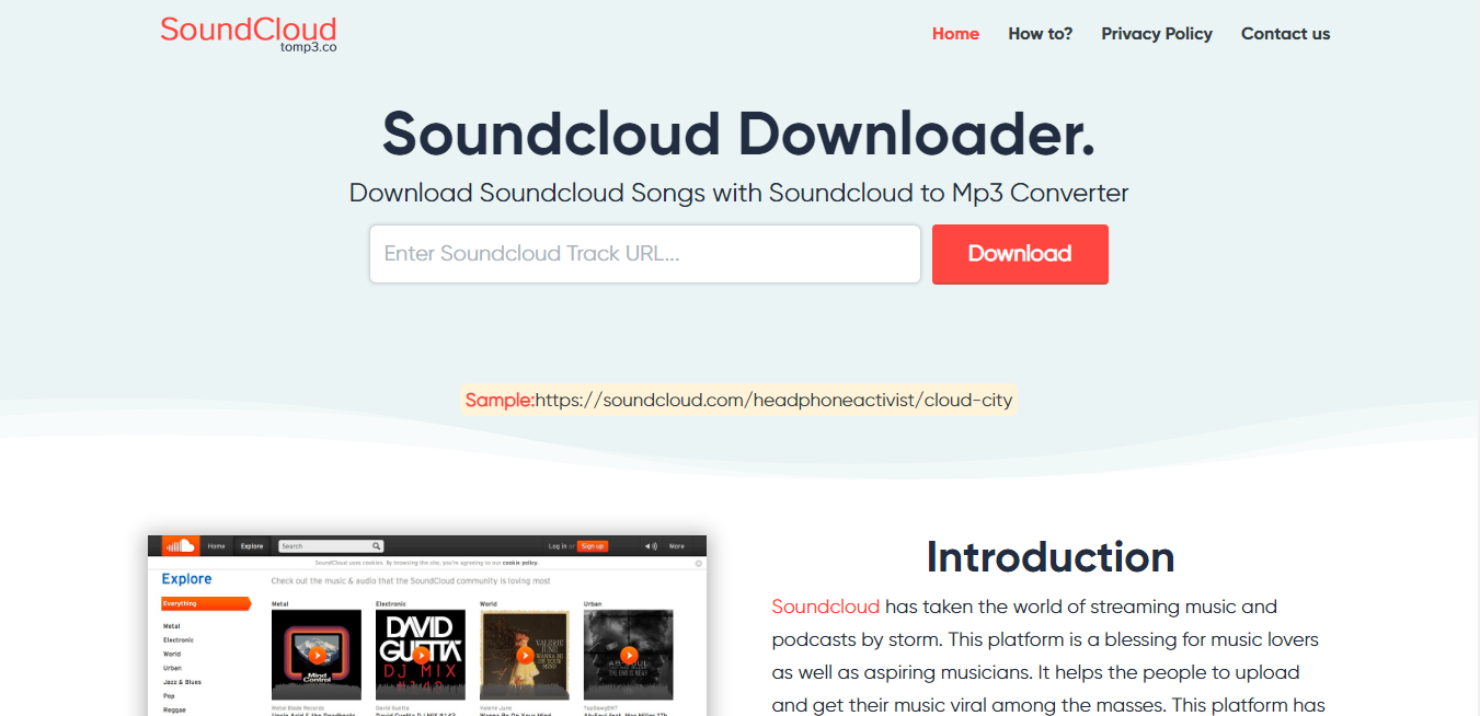 SoundCloud MP3 Downloader