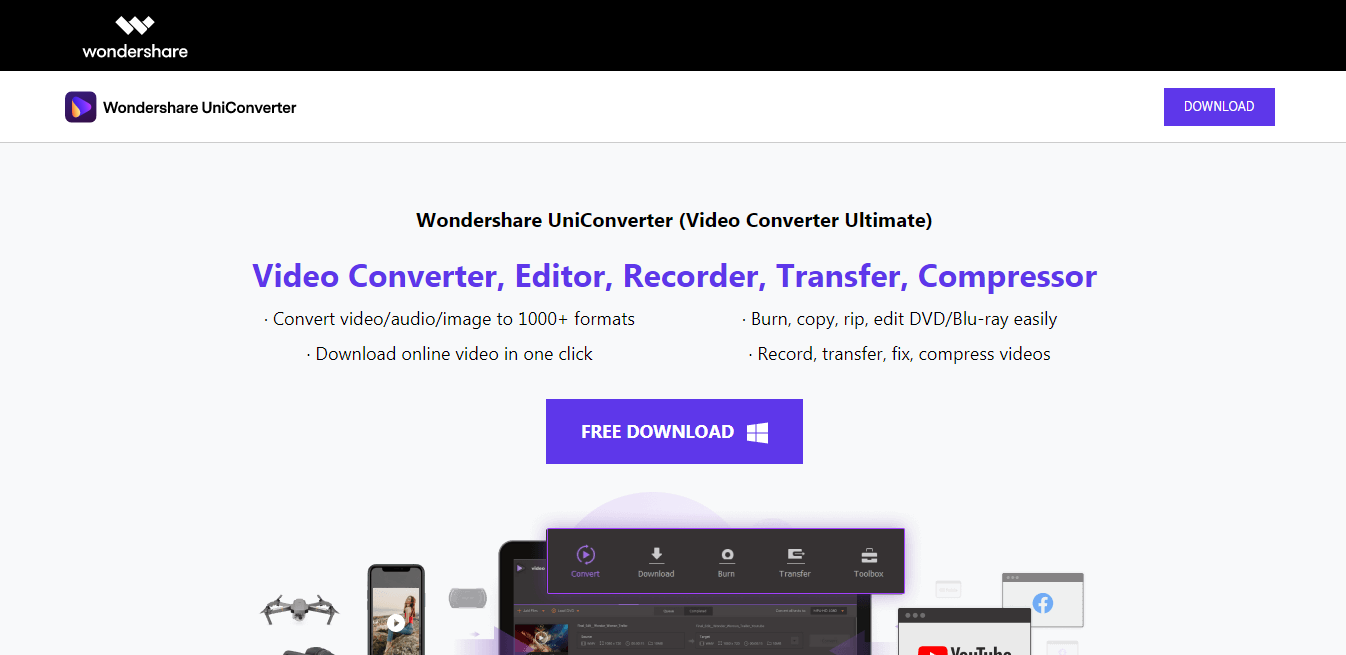 wondershare uni converter