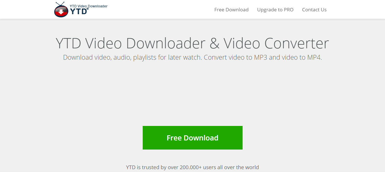 YTD Video Downloader & Converter